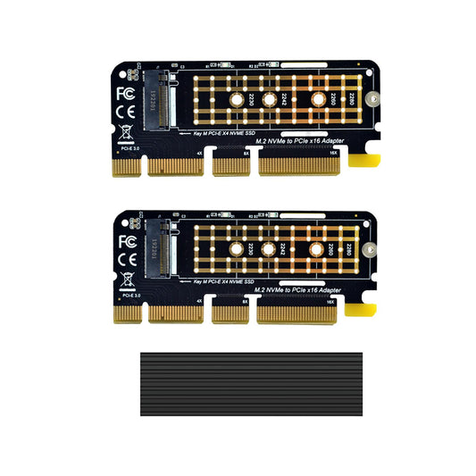 NVMe M.2 SSD M Key to Pci-e 3.0 x16 Expansion Card Portable for 960EVO SM951 no Heat Sink 