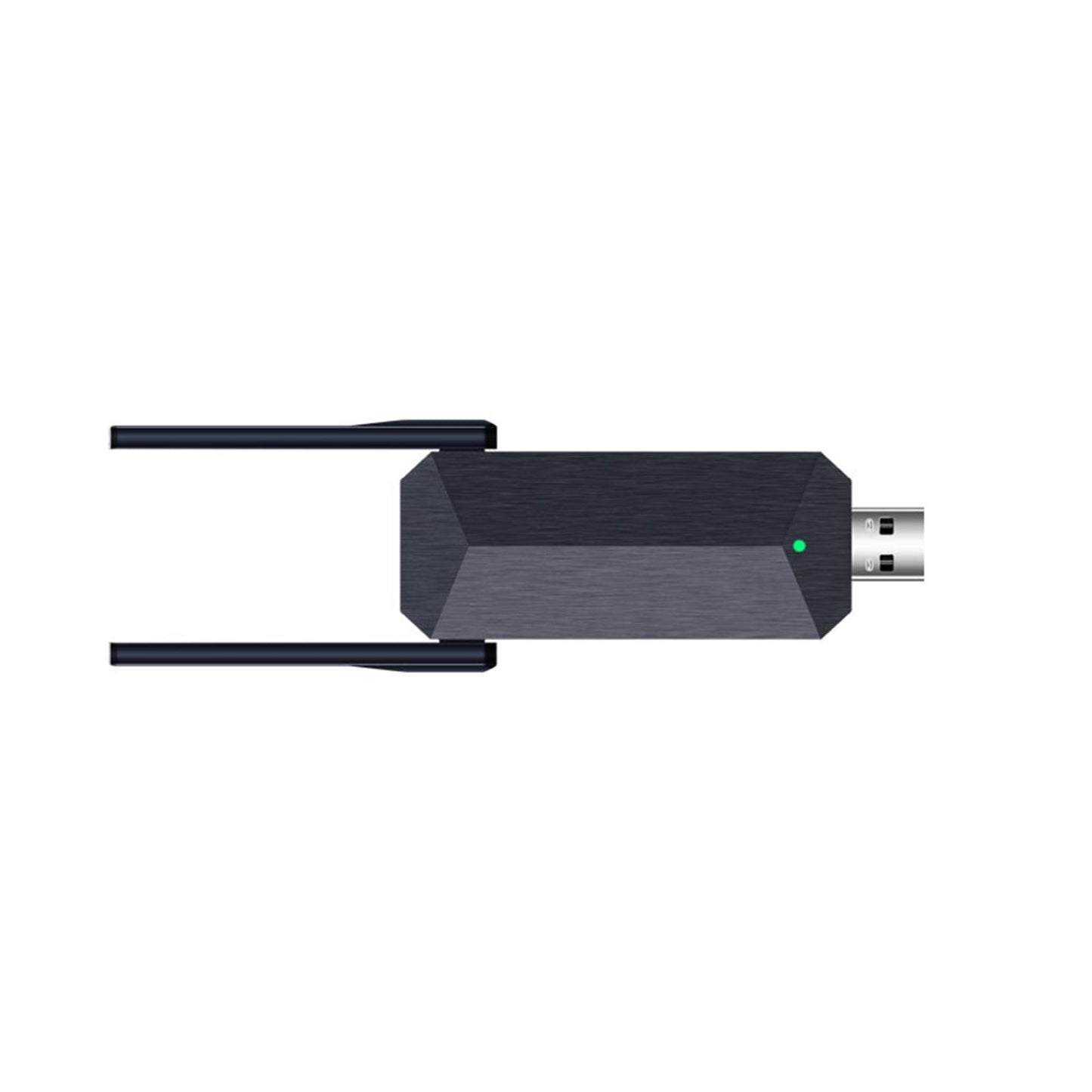 Wireless Network Adapter USB 3.0 Wireless WiFi Adapter for PC Laptop Desktop Black