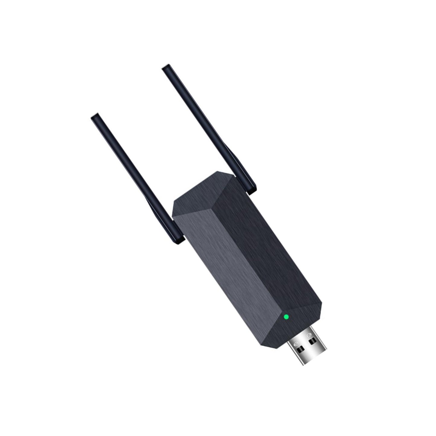 Wireless Network Adapter USB 3.0 Wireless WiFi Adapter for PC Laptop Desktop Black
