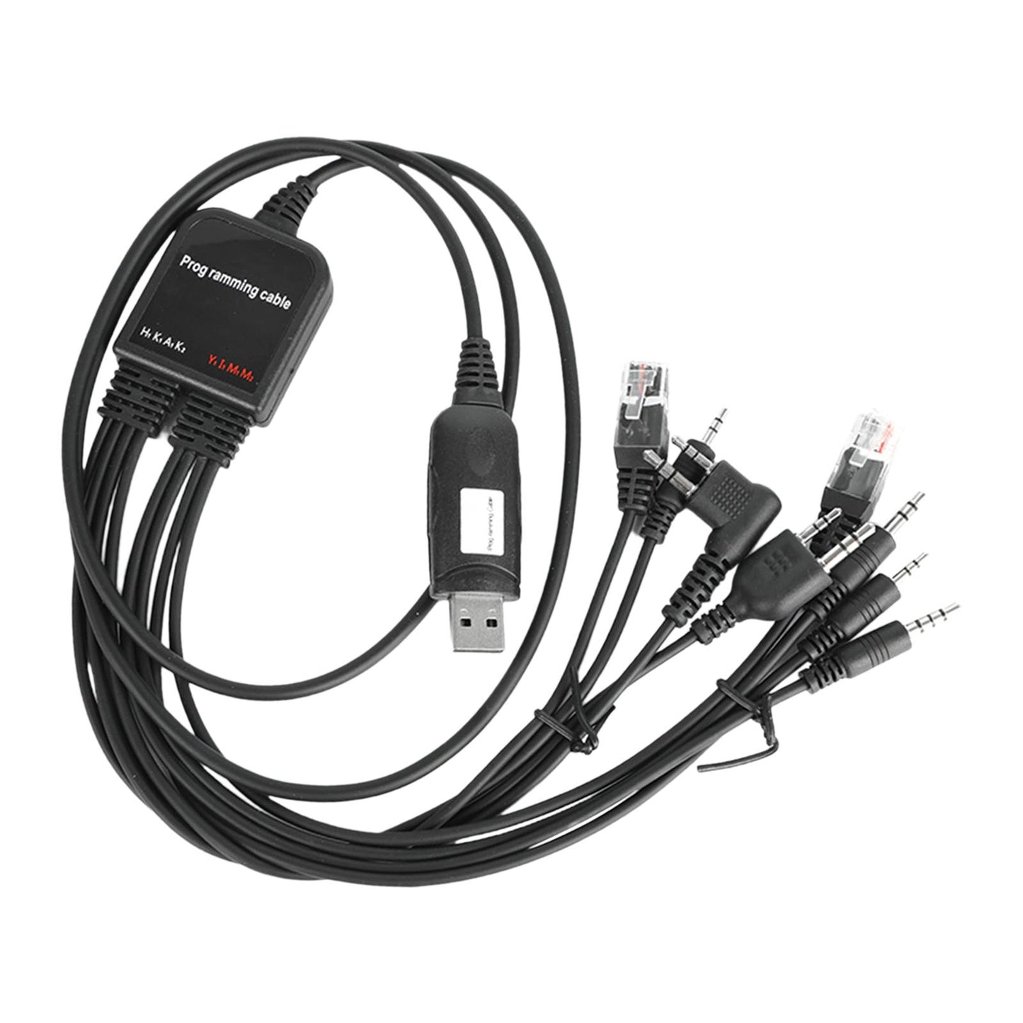 8 in 1 Programming Cable Replacement Handheld Radios for GP88S GP2000 GP3688