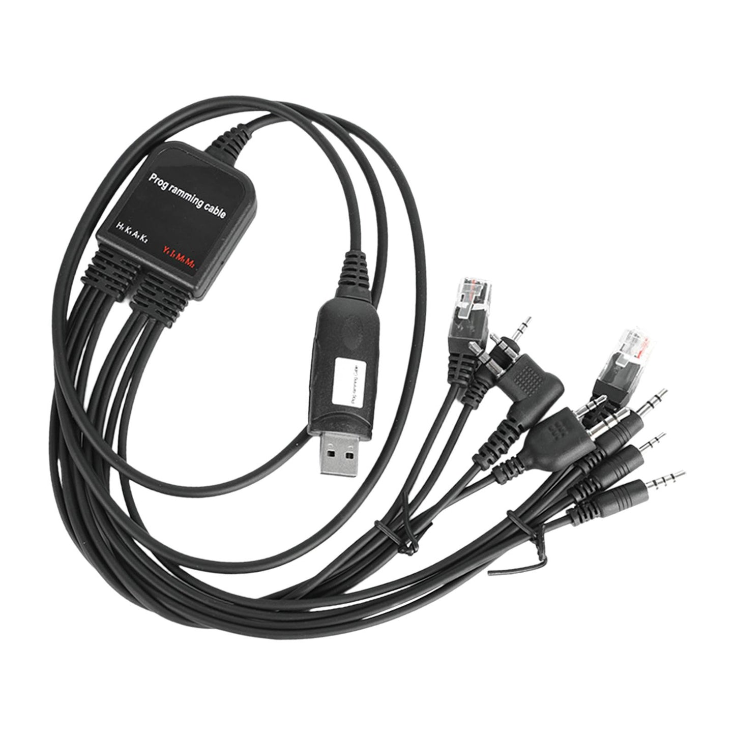 8 in 1 Programming Cable Replacement Handheld Radios for GP88S GP2000 GP3688