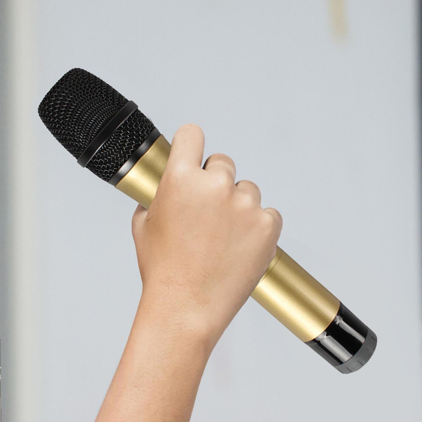 microphone Cordless Mic Set Durable Stable Performance Auto Connect Dual Mic Aureate