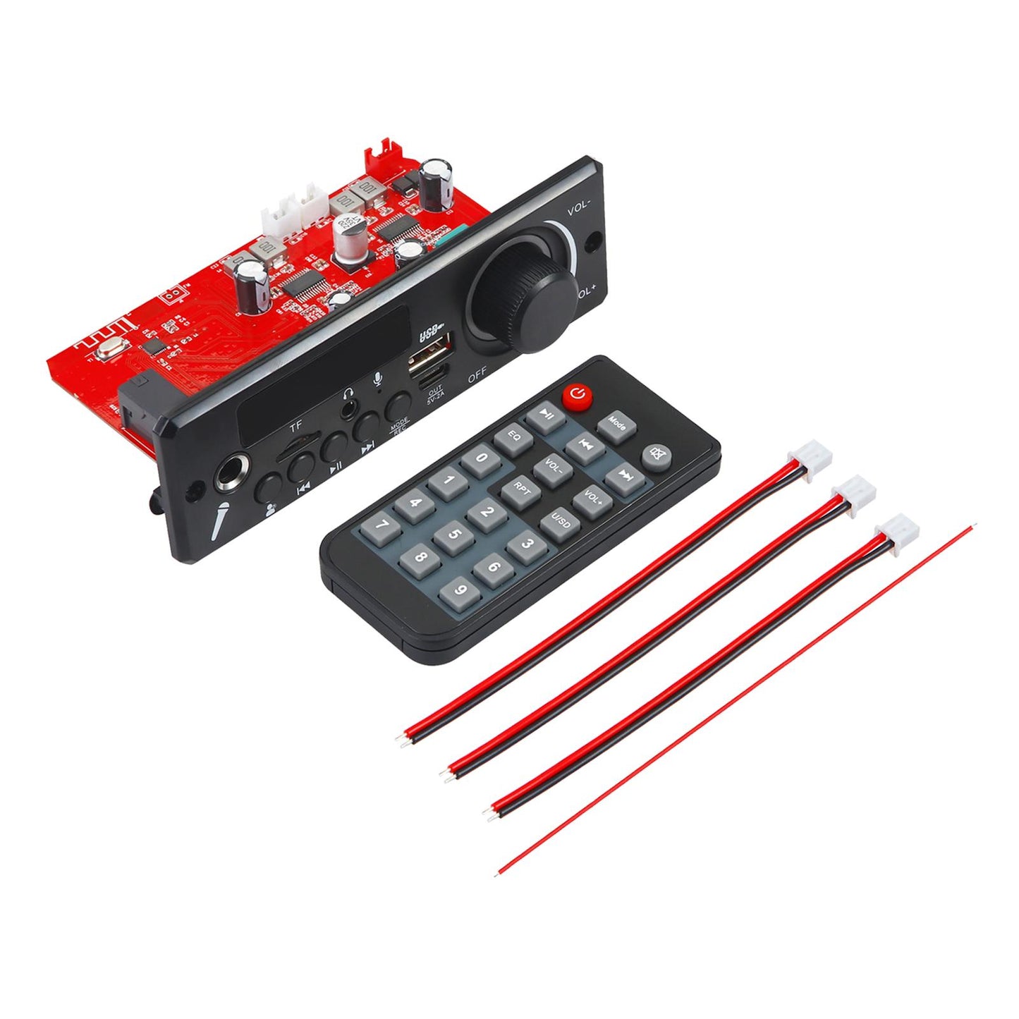 Decoder Board 2x 80W Call Recording TF Radio Remote Control MP3 WAV Flac Ape Style B