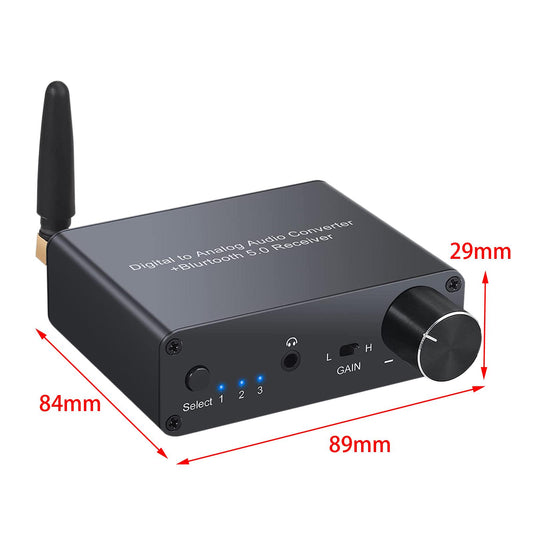 DAC 192KHz Digital to Analog Audio Converter DAC Converter Digital to Analog