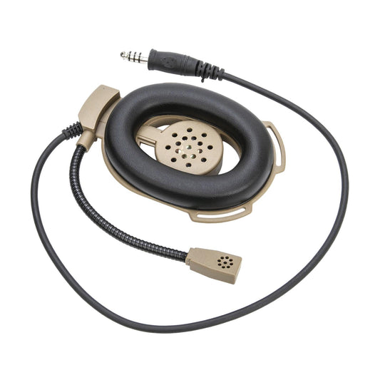 Radio Headset Portable Noise Canceling Headset for Accessories Replace Parts olive