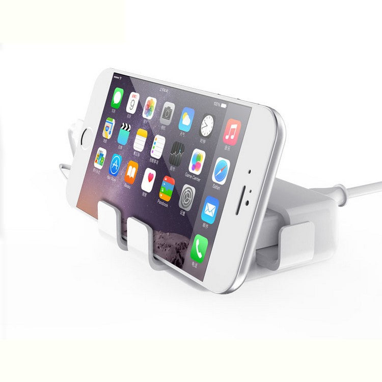 Portable 4 USB Ports Charger Multi USB Power Adapter for Xiaomi Samsung - EU Plug