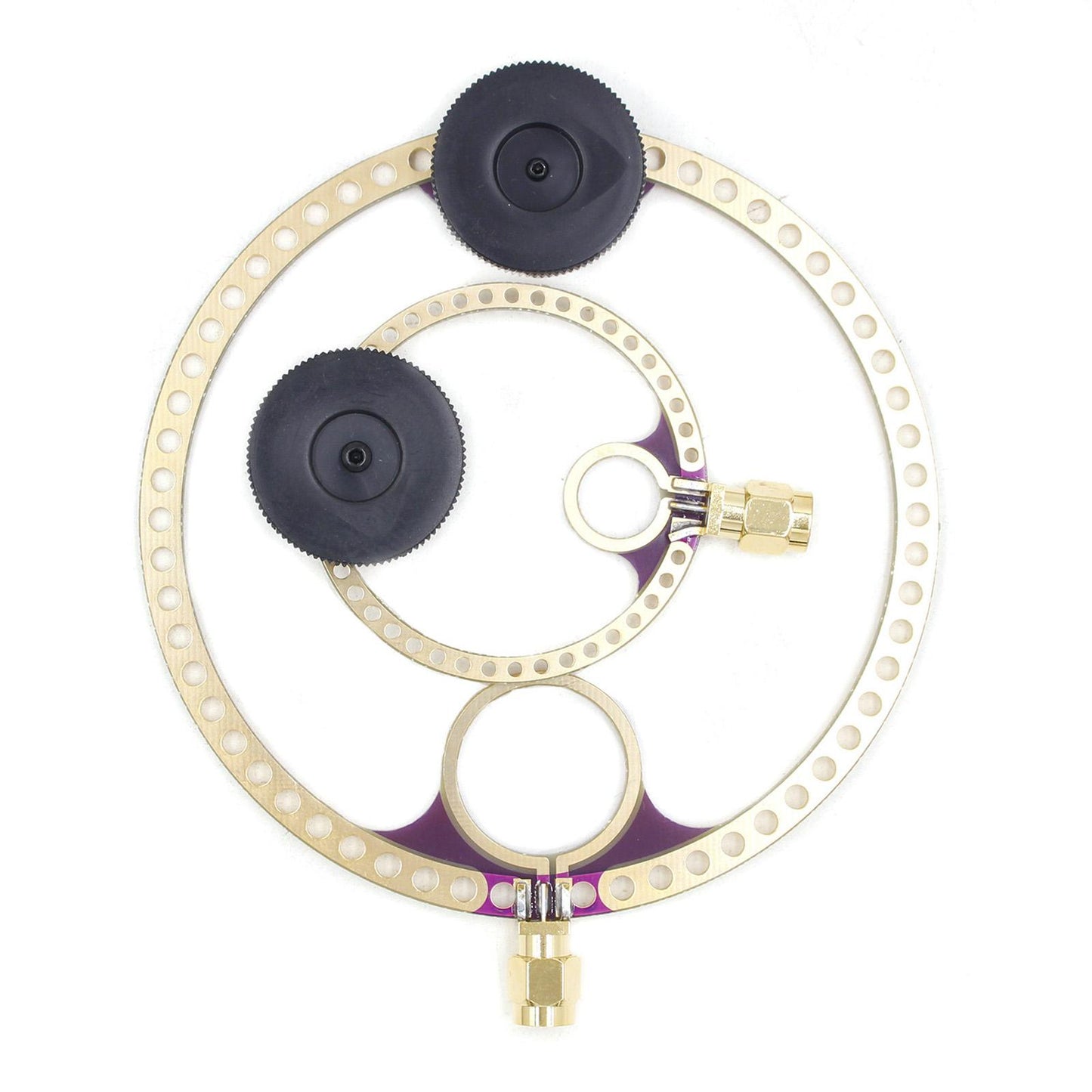 Mini Loop Antenna Sturdy UV UHF VHF FM for Hfdy Malahiteam Equipment Devices