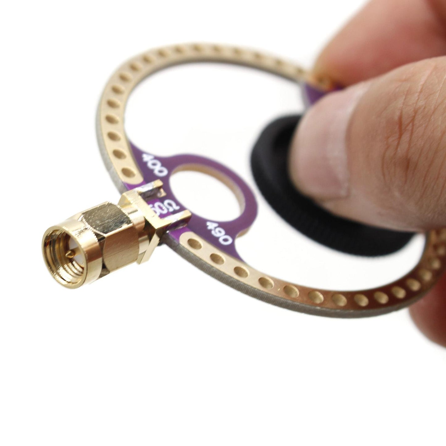 Mini Loop Antenna Sturdy UV UHF VHF FM for Hfdy Malahiteam Equipment Devices