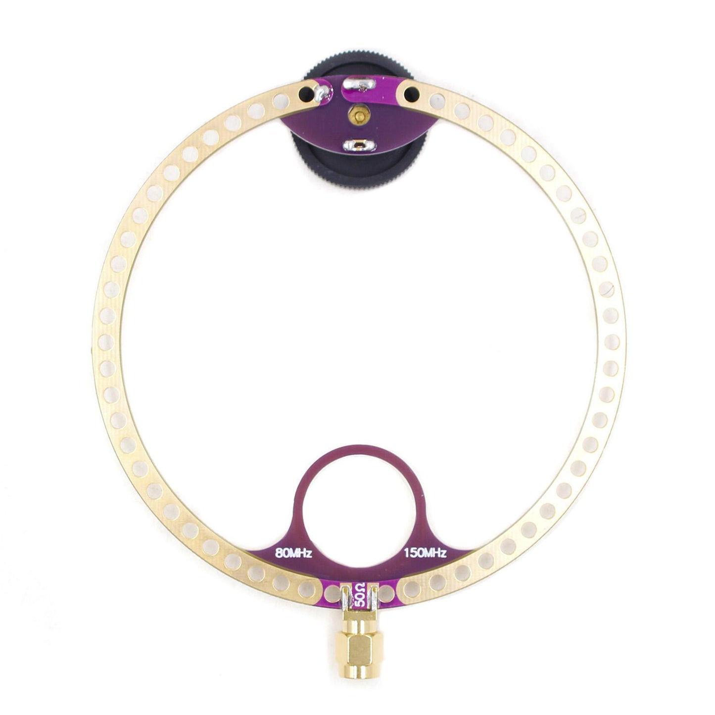 Mini Loop Antenna Sturdy UV UHF VHF FM for Hfdy Malahiteam Equipment Devices