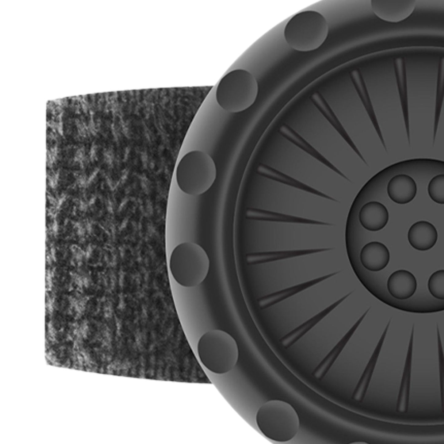 PTT Switch with Strap 30M Transmission Range Black Walkie Talkie Accessories