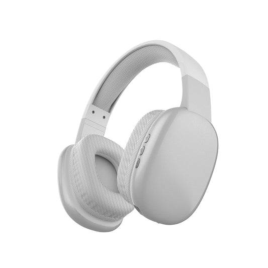 Gaming Headset AUX / TF Card Slot over Ear Headphones for Office sport work Silver