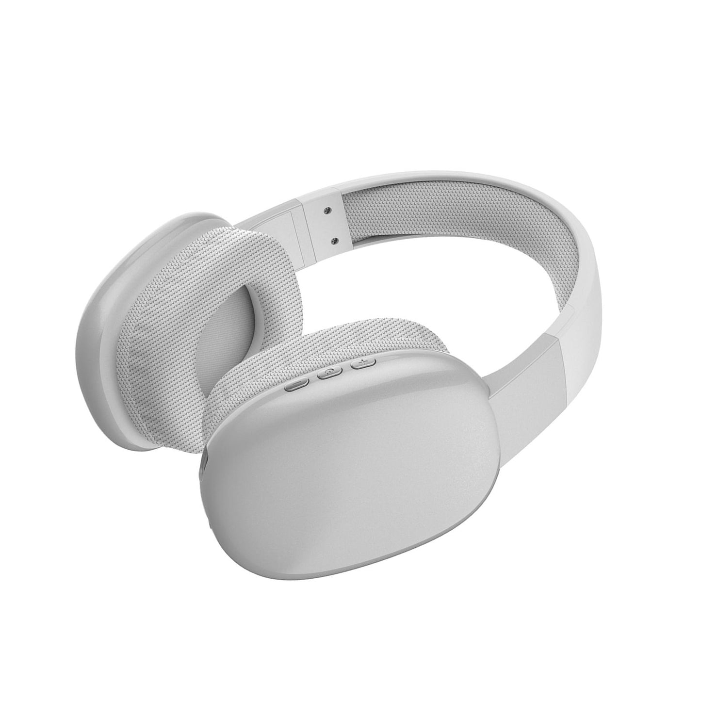 Gaming Headset AUX / TF Card Slot over Ear Headphones for Office sport work Silver