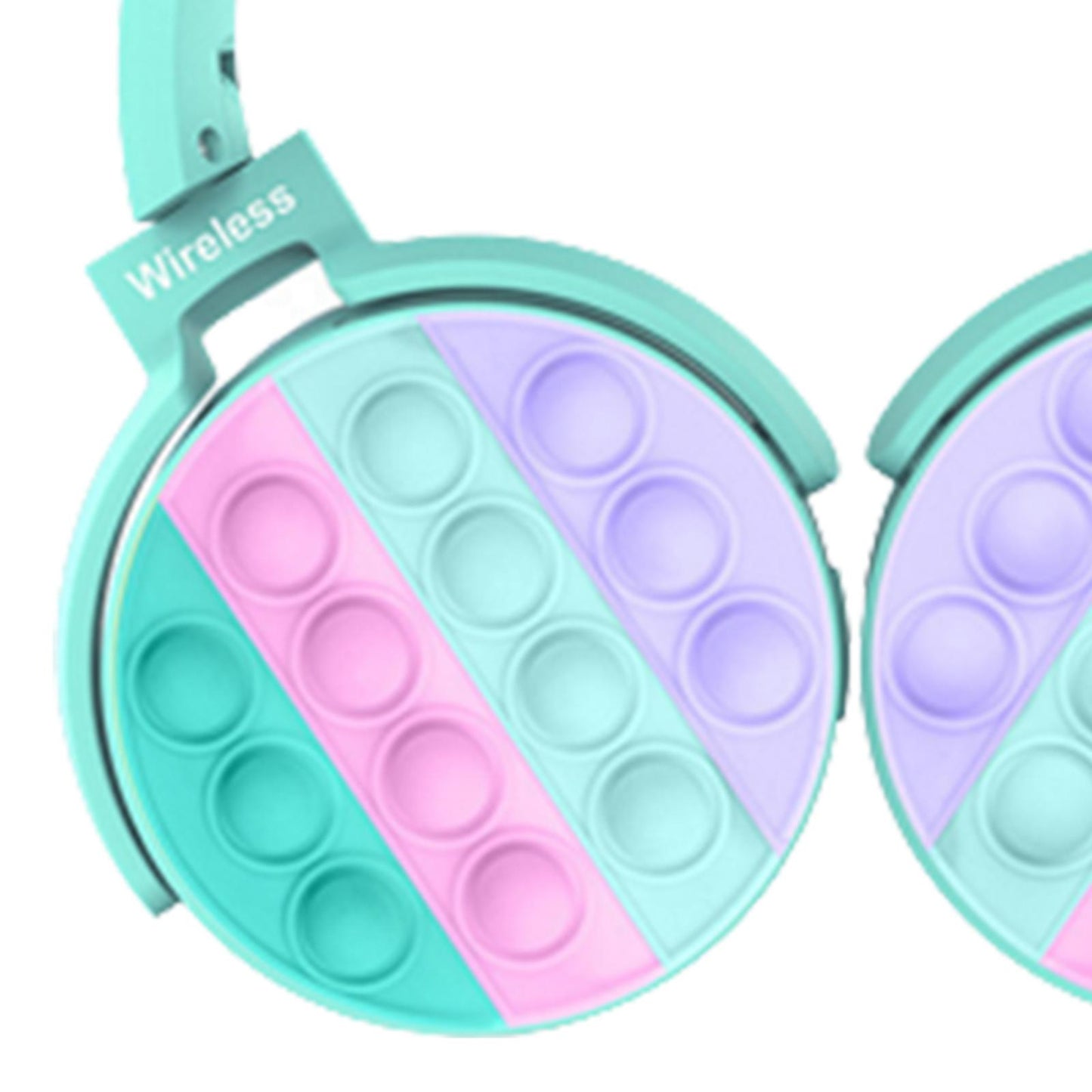 Cute Gaming Headset Comfortable Ear Pads over Ear Headphones for PC Computer Blue