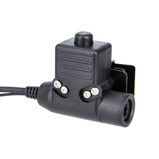 U94 PTT System Cable Finger Microphone Walkie Talkie Headset Connector Cable