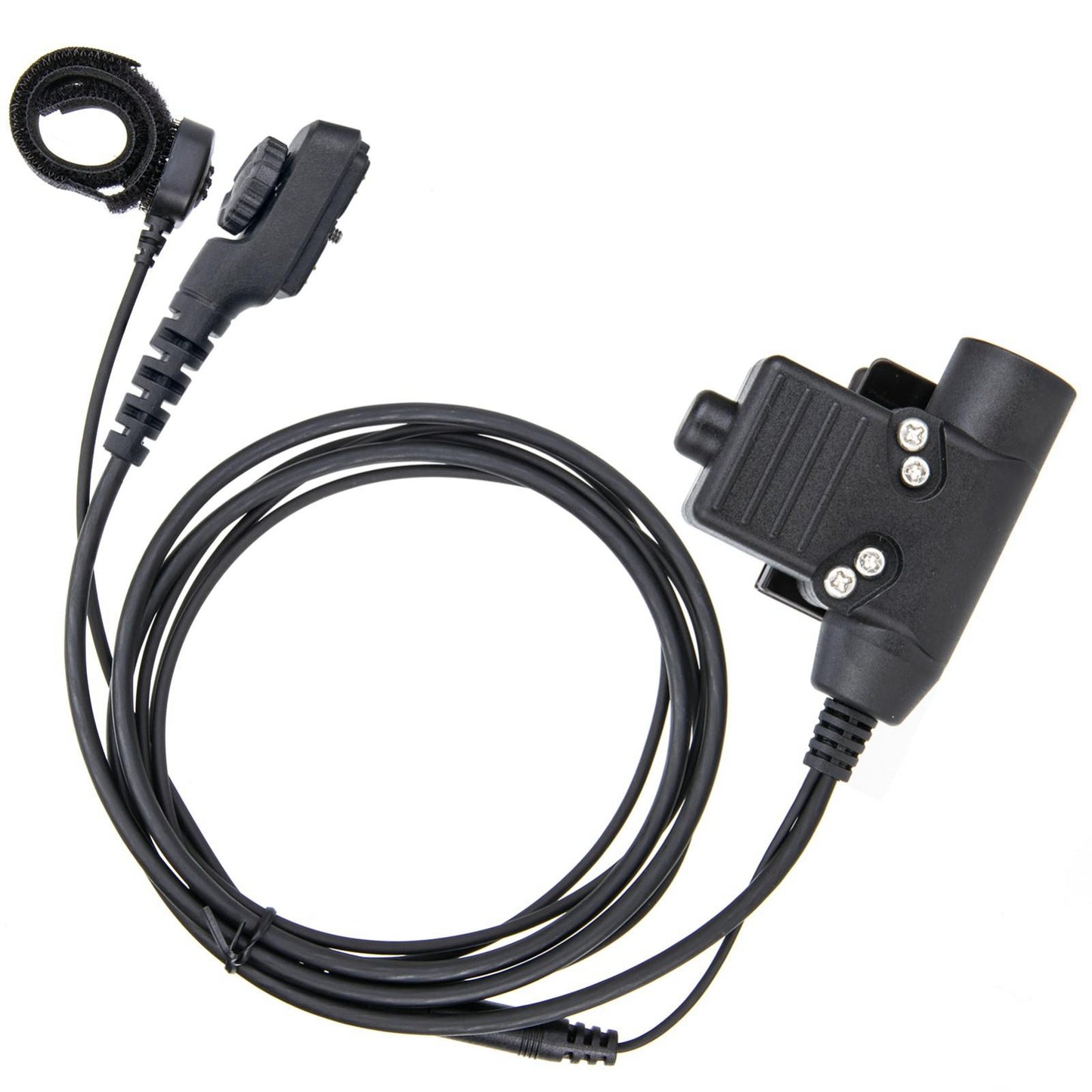 Radio Headset Earpiece Kit with Clip Finger Microphone for PD780 PD788 PD982
