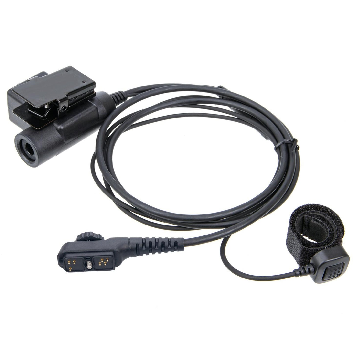 Radio Headset Earpiece Kit with Clip Finger Microphone for PD780 PD788 PD982