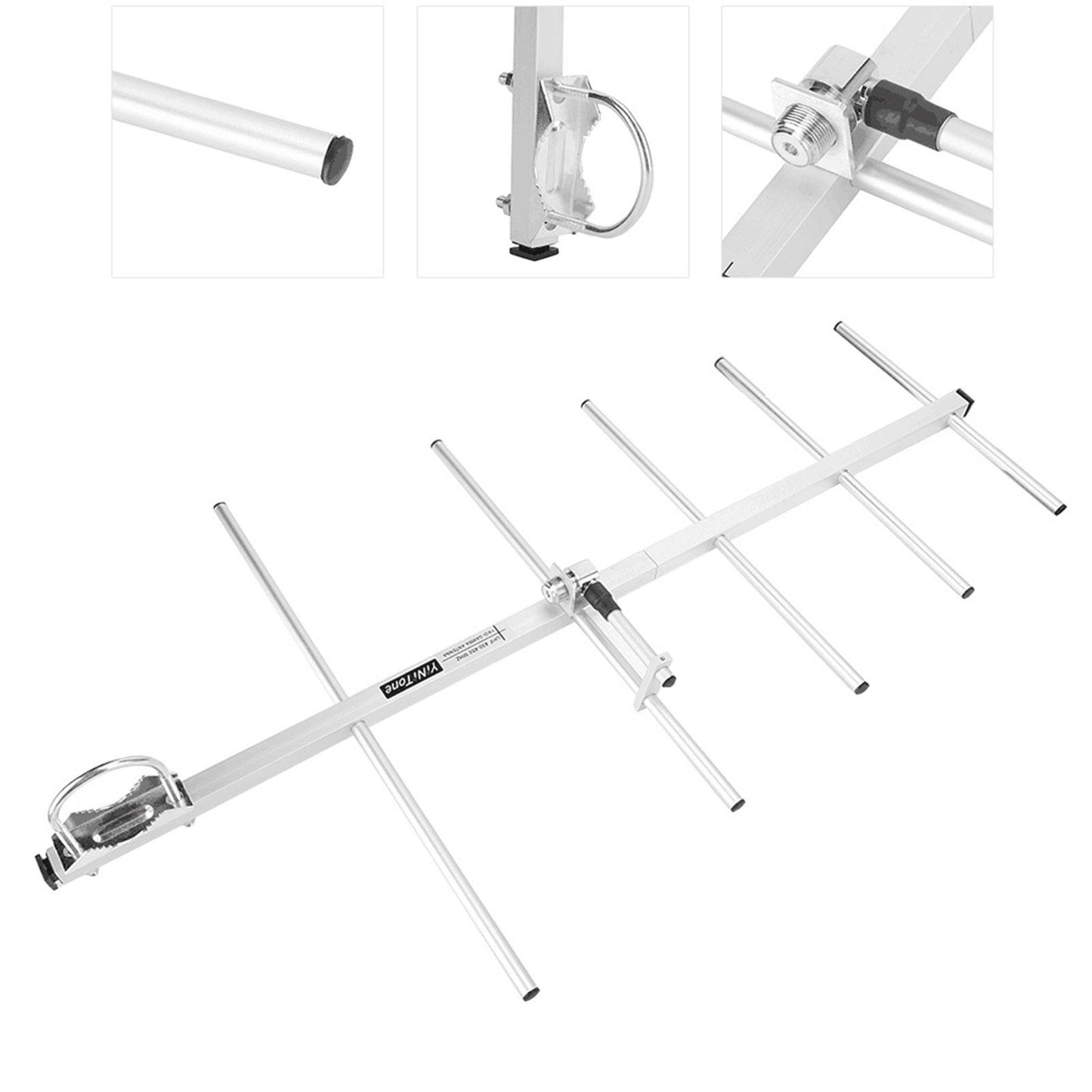Yagi Antenna High GAIN UHF 430-440MHz 50W Base Station Antenna for Ham Radio