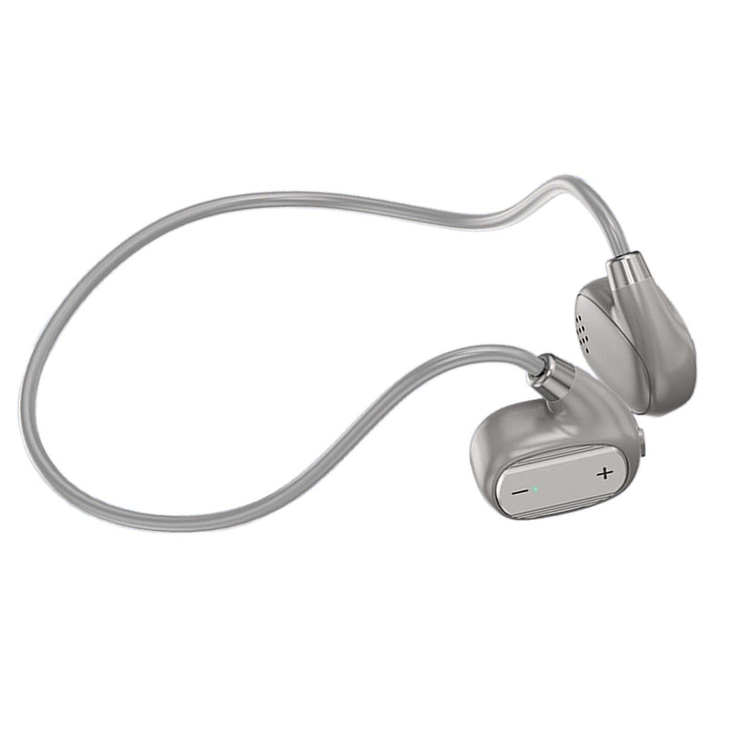 Open Ear Bluetooth Headphone Hands Free Headset for Gym Hiking Driving Gray
