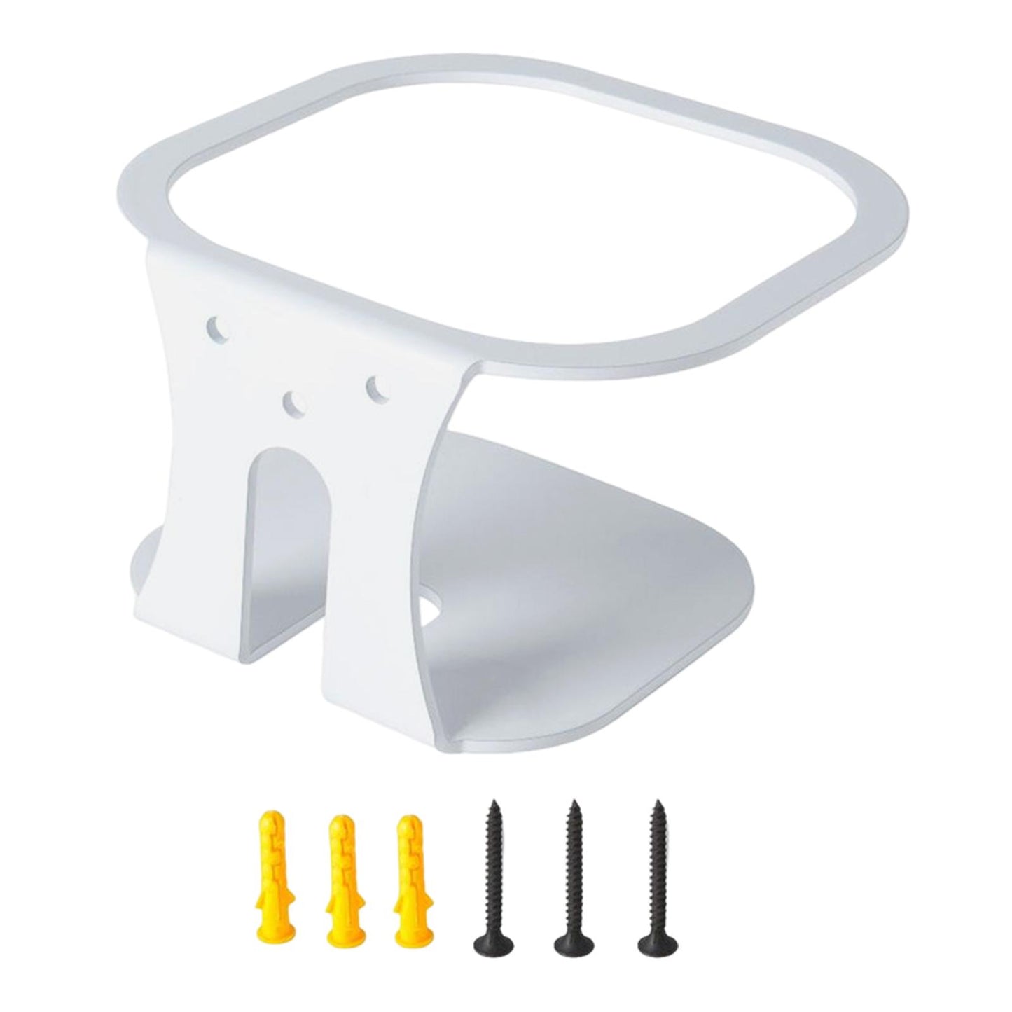 Speaker Wall Mount Durable Speaker Shelves for Office Living Room Study Room White