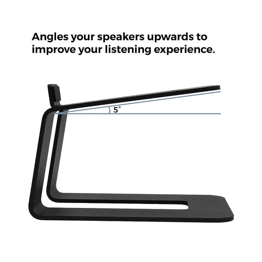 Desktop Speaker Stand C Shaped Bracket Tabletop Stand for Computer Equipment