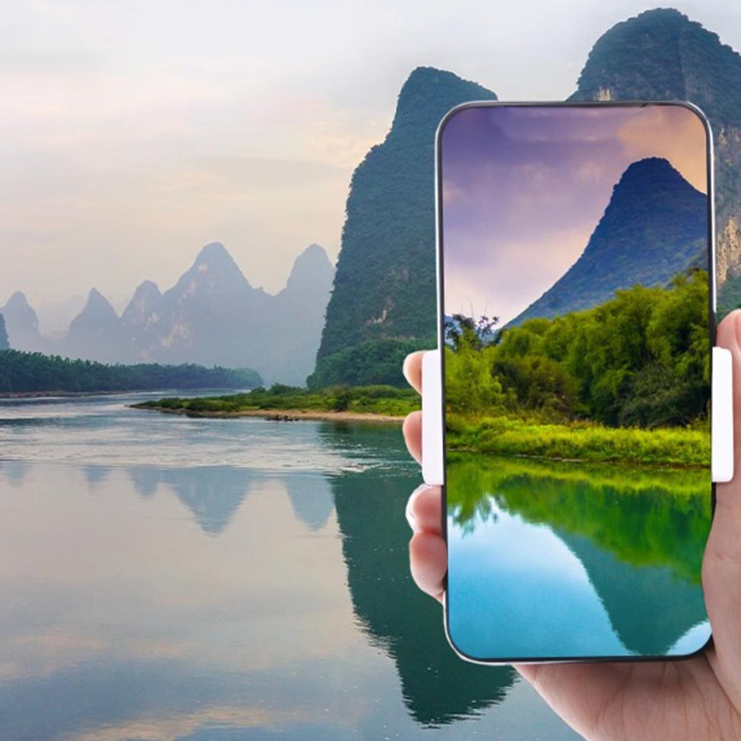 Phone Mirror Reflection Clip Professional Phone Photography Mirror Universal