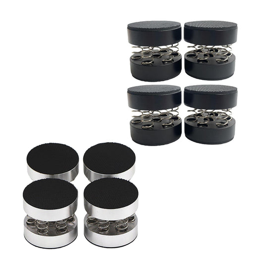 4Pcs Audio Speaker Sound Pads Sturdy for Player Audio Speaker Audio Equipment Silver