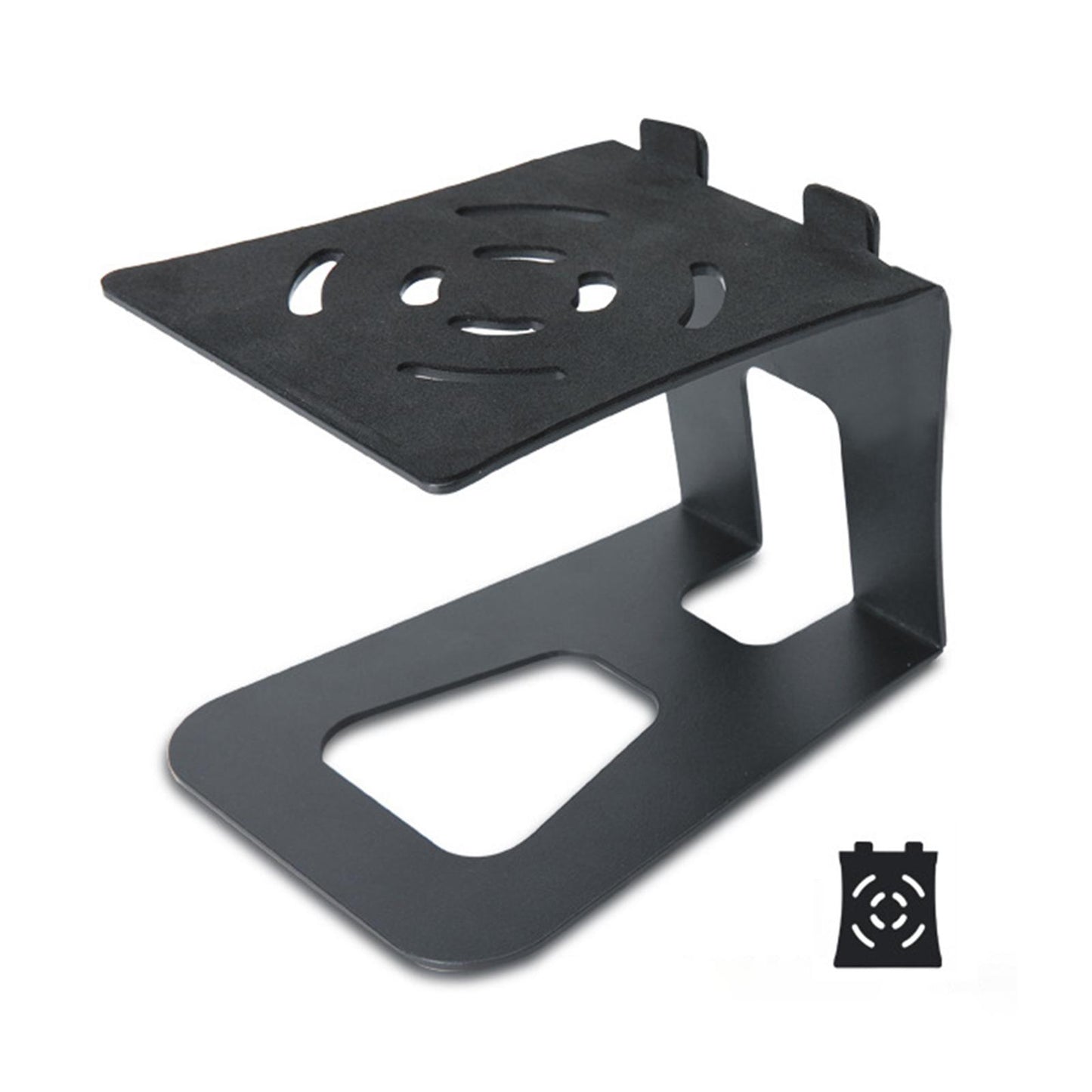 Desktop Speaker Stand Universal Speaker Rack for Home Table Recording Studio Black