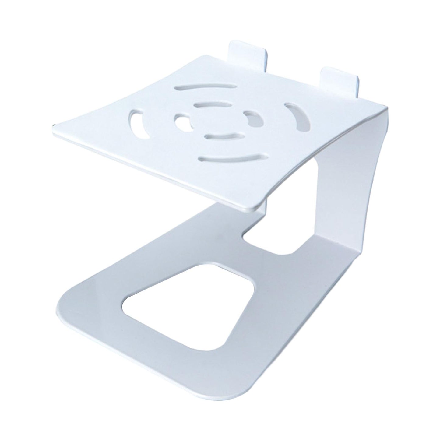 Desktop Speaker Stand Universal Speaker Rack for Home Table Recording Studio White