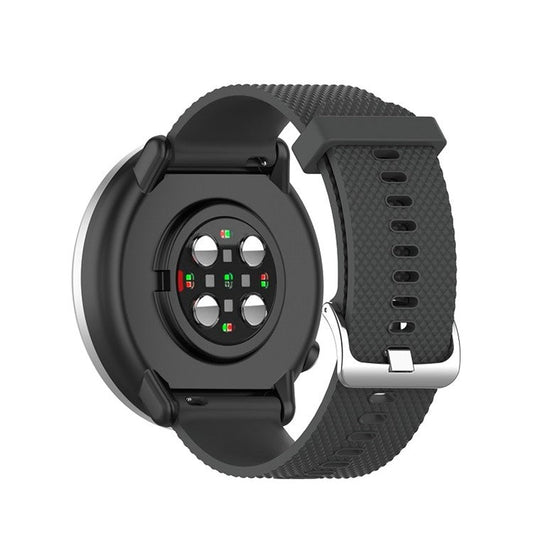 Soft Silicone Smart Watch Strap Replacement Strap 20mm for POLAR Ignite Smart Watch - Grey