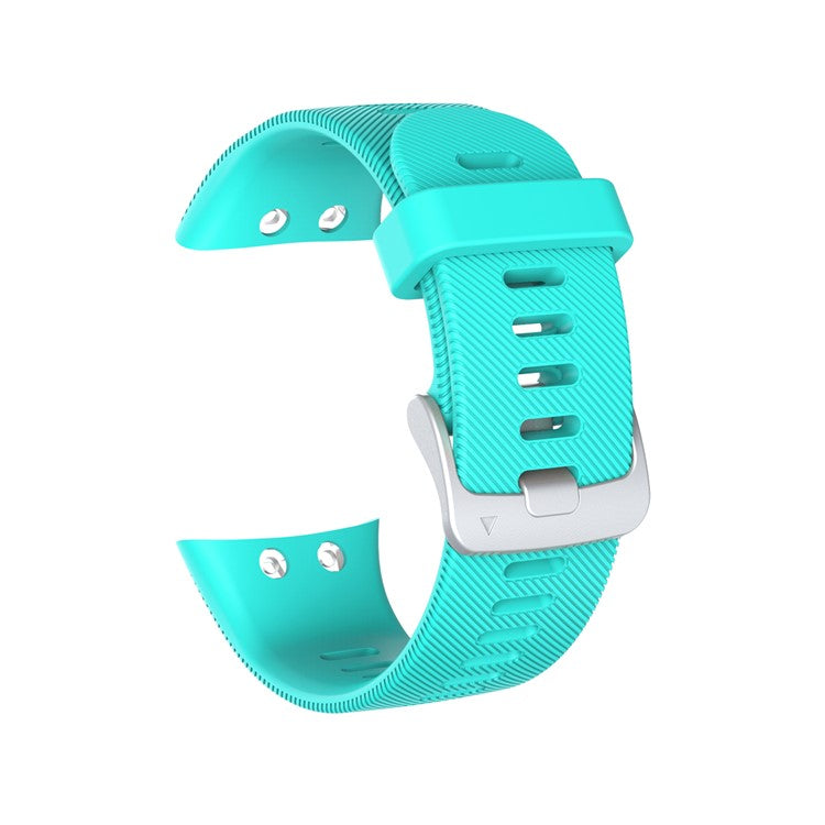 Silicone Smart Watch Replacement Strap for Garmin Forerunner 45 - Cyan
