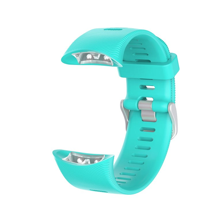 Silicone Smart Watch Replacement Strap for Garmin Forerunner 45 - Cyan