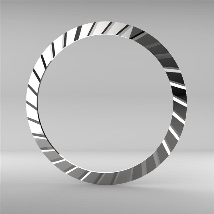 Anti Scratch Metal Smartwatch Dial Bezel Ring [G Type] for Samsung Galaxy Watch 42mm - Silver