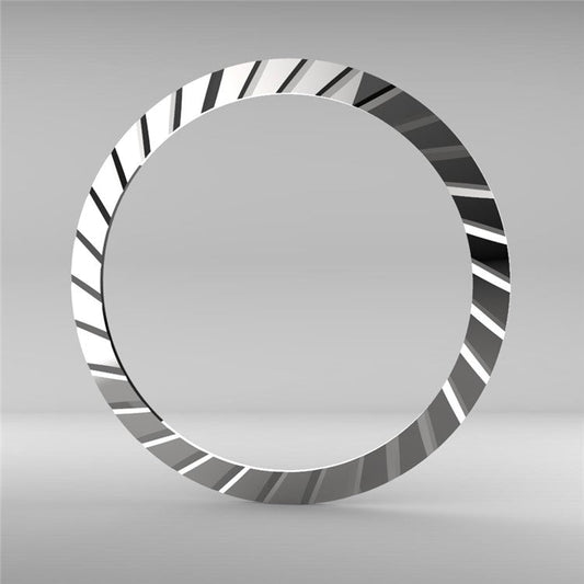 Anti Scratch Metal Smartwatch Dial Bezel Ring [G Type] for Samsung Galaxy Watch 42mm - Silver