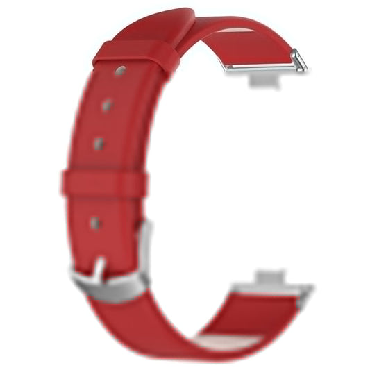 For Huawei Watch Fit 3 Smart Watch Silicone Strap Wrist Band Replacement - Red