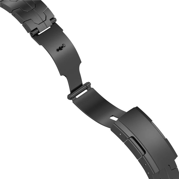 For Apple Watch 10 46mm / Ultra 2 / Ultra 49mm / 9 8 7 45mm / SE (2023) SE (2022) SE 6 5 4 44mm / 3 2 1 42mm Titanium Alloy Strap Band - Silver