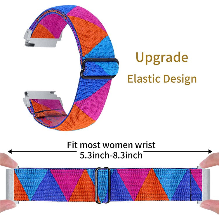For Garmin Vivomove Style / GarminMove Style / Vivomove / Garmin Vivomove HR Sport 20mm Wide Elastic Watch Strap - 21