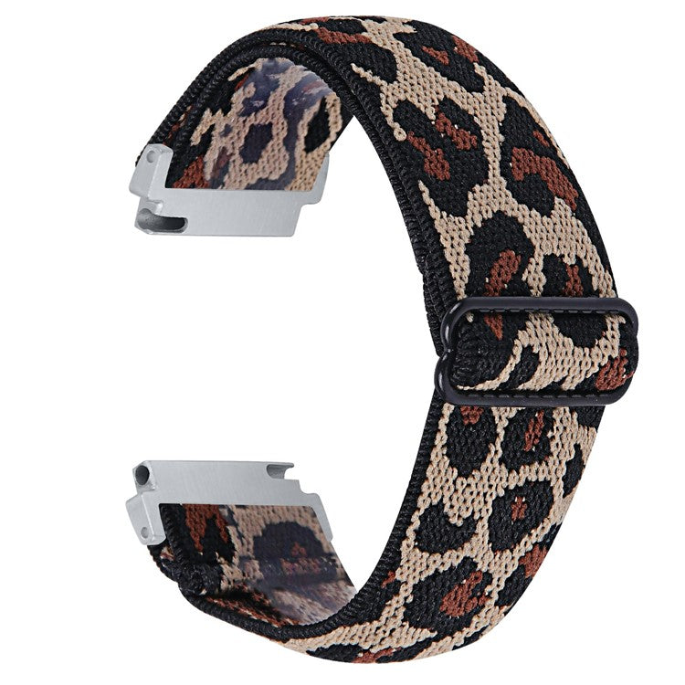 For Garmin Vivomove 3 / GarminMove 3 20mm Elastic Jacquard Fabric Watch Strap Replacement - 3