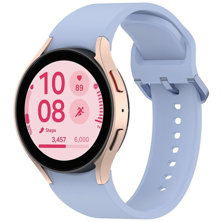 Watch Band for Samsung Galaxy Watch7/Watch FE/Watch6/Watch 5/Watch4 Silicone Wrist Strap - Blue