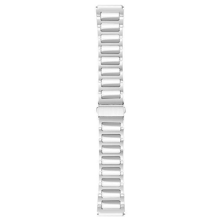 For Huawei Watch 4 / 4 Pro / GT 4 46mm Replacement Watch Strap 22mm Zinc Alloy Wrist Band - Silver