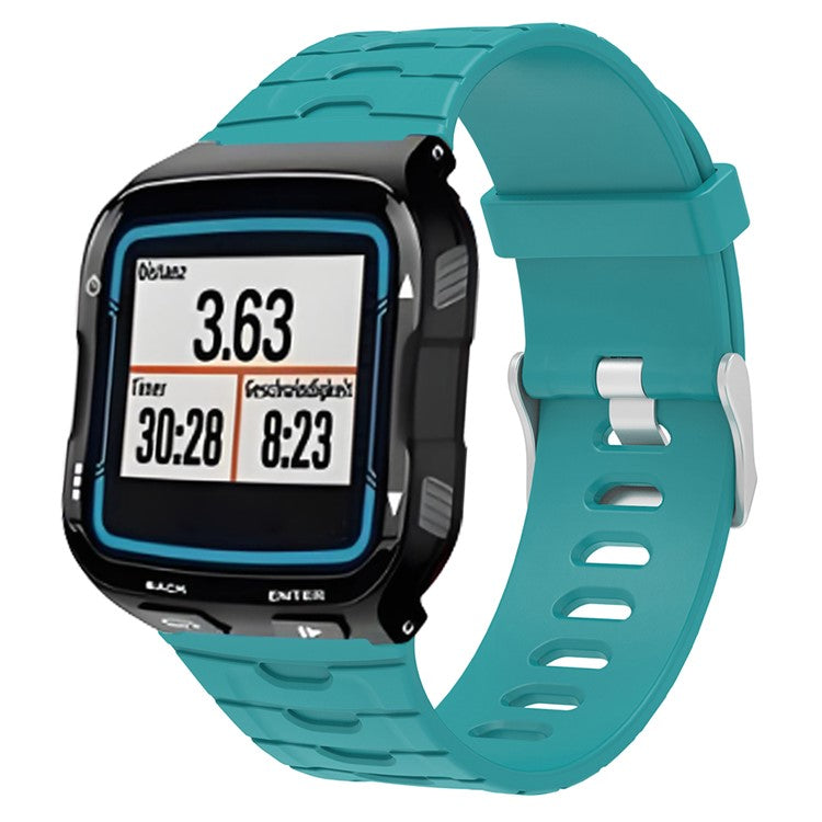 For Garmin Forerunner 920XT Watch Strap Silicone Band with Spring Bar and Screwdriver - Mint Green