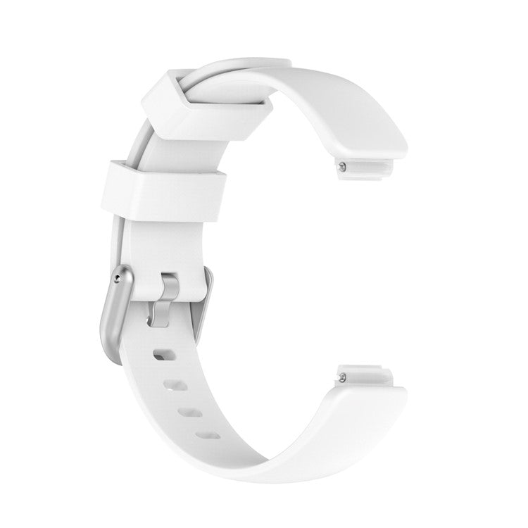 For Fitbit Inspire 2/Ace 3 TPE Smart Watch Replacement Strap [Size: L] - White