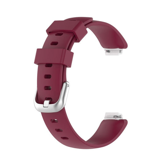 For Fitbit Inspire 2/Ace 3 TPE Smart Watch Replacement Strap [Size: L] - Wine Red