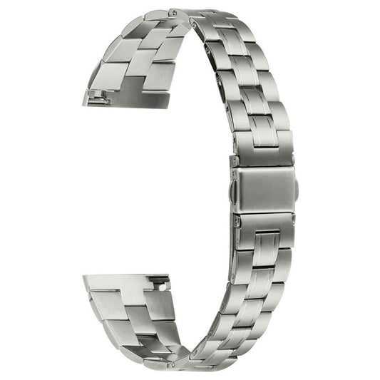 For Huawei Watch GT 42mm 46mm Watch Strap Ultra Thin Stainless Steel Replacement Band - Titanium