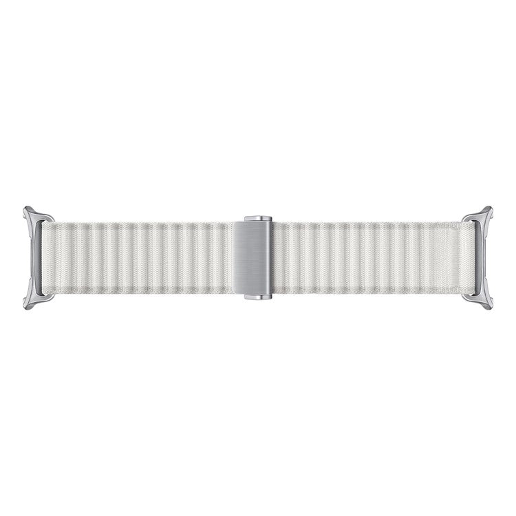KALEBOL For Samsung Galaxy Watch Ultra 47mm Watch Band Adjustable Nylon Wrist Strap - Starlight