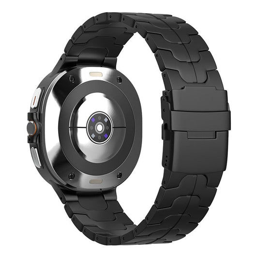 For Samsung Galaxy Watch Ultra 47mm Titanium Watch Strap Replacement Wristband - Black