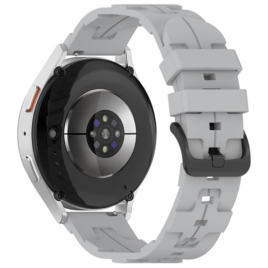 KALEBOL 22mm Silicone Band for Huawei Watch 4 / 4 Pro / GT 4 46mm Round Tail Watch Strap - Grey