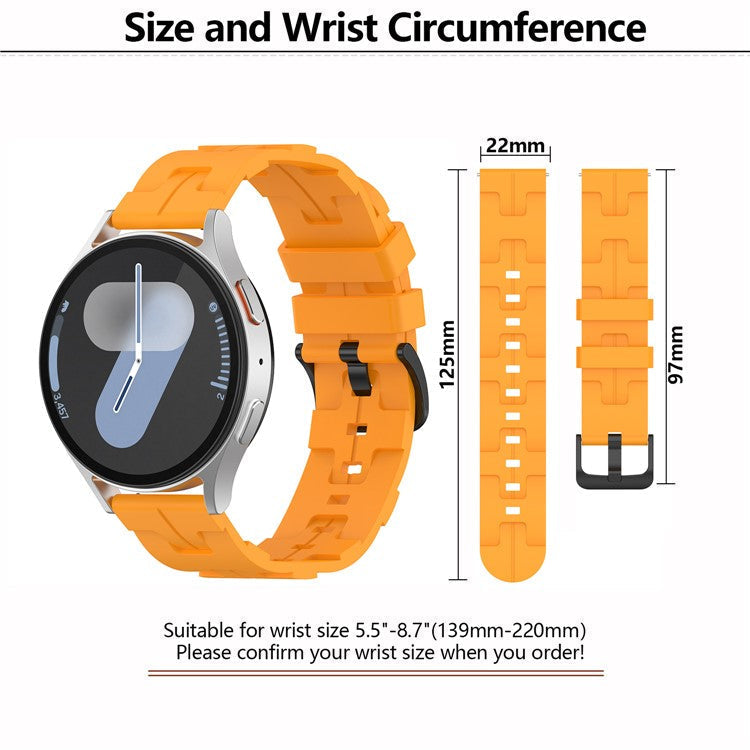 KALEBOL 22mm Silicone Band for Huawei Watch 4 / 4 Pro / GT 4 46mm Round Tail Watch Strap - Grey