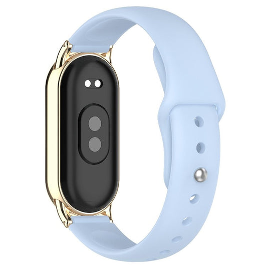 Replacment Band for 12mm Universal Smart Watch Reverse Buckle Silicone Watch Strap - Blue