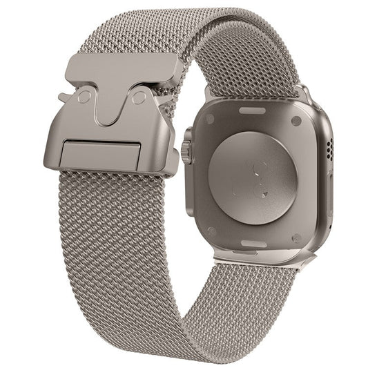 Milanese Watch Band for Apple Watch Series 10 42mm / 9 8 7 41mm / SE (2023) SE (2022) SE 6 5 4 40mm / 3 2 1 38m - Gold