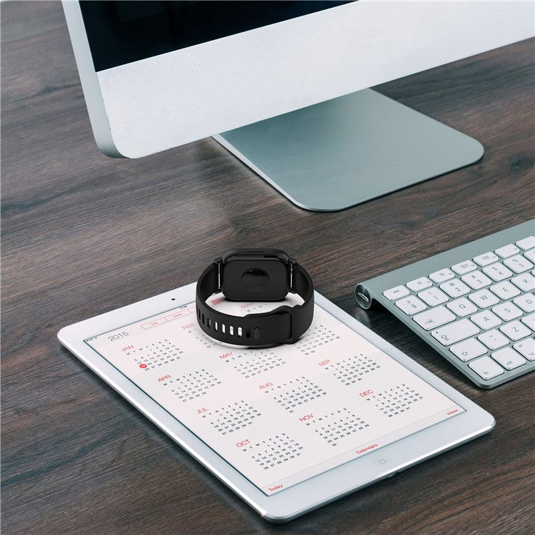 Silicone Strap for Xiaomi Redmi Watch 5 Active Watch Band Adjustable Watchband Replacement - Black